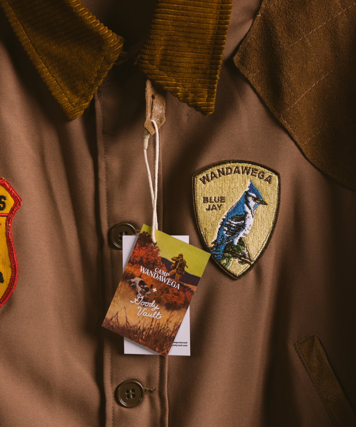 CW X GV 70s Patched Hunting Jacket – The Goody Vault