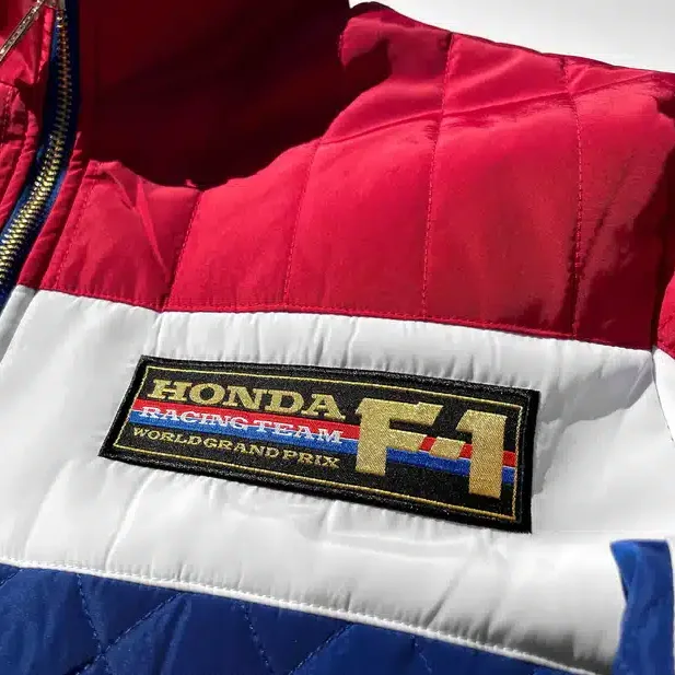 1983 Honda Racing Team F1 Quilted Jacket - The Grid – Racing