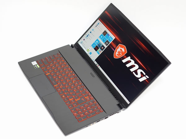 MSI GF75 Thin(第10世代CPU,GTX 1650Ti,2020年4月モデル)レビュー
