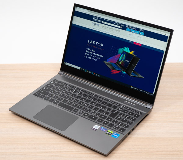 ドスパラ raytrek G5-TAの実機レビュー - the比較