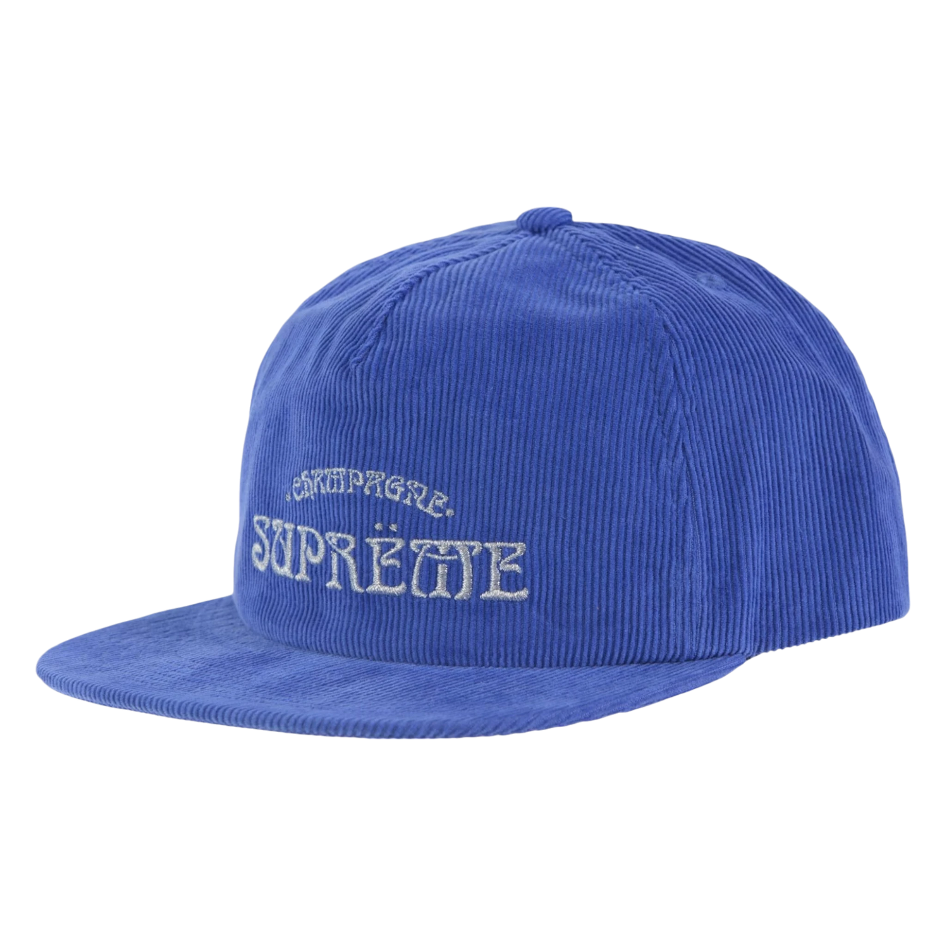 Supreme Champagne Corduroy 5-Panel Blue – The Hype Room