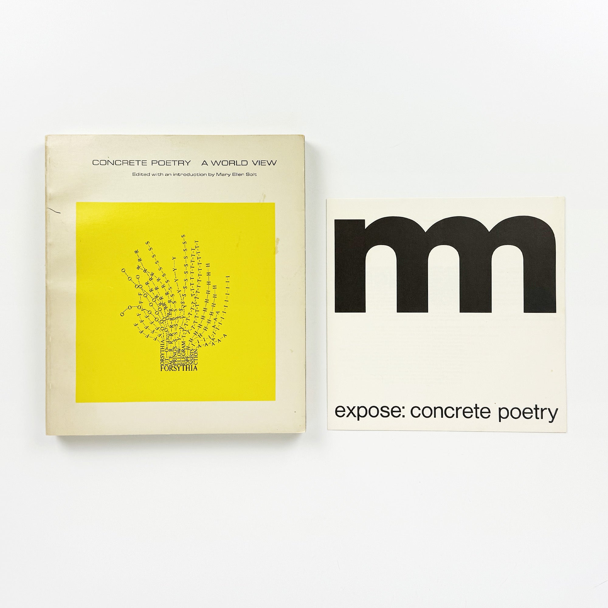 CONCRETE POETRY A WORLD VIEW | Mary Ellen. ed. Solt, Augusto