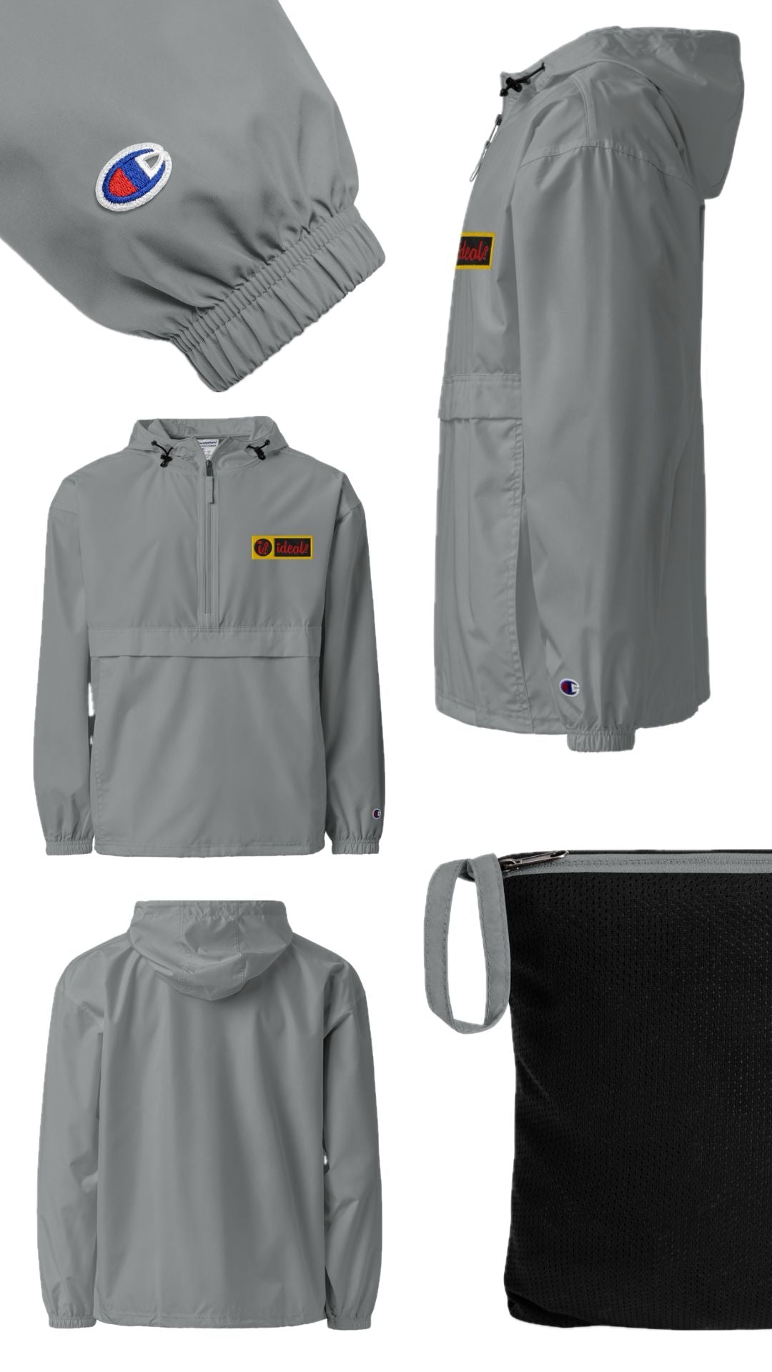 Ideal Apparel X Champion Ltd Edition Packable Unisex Jacket – The