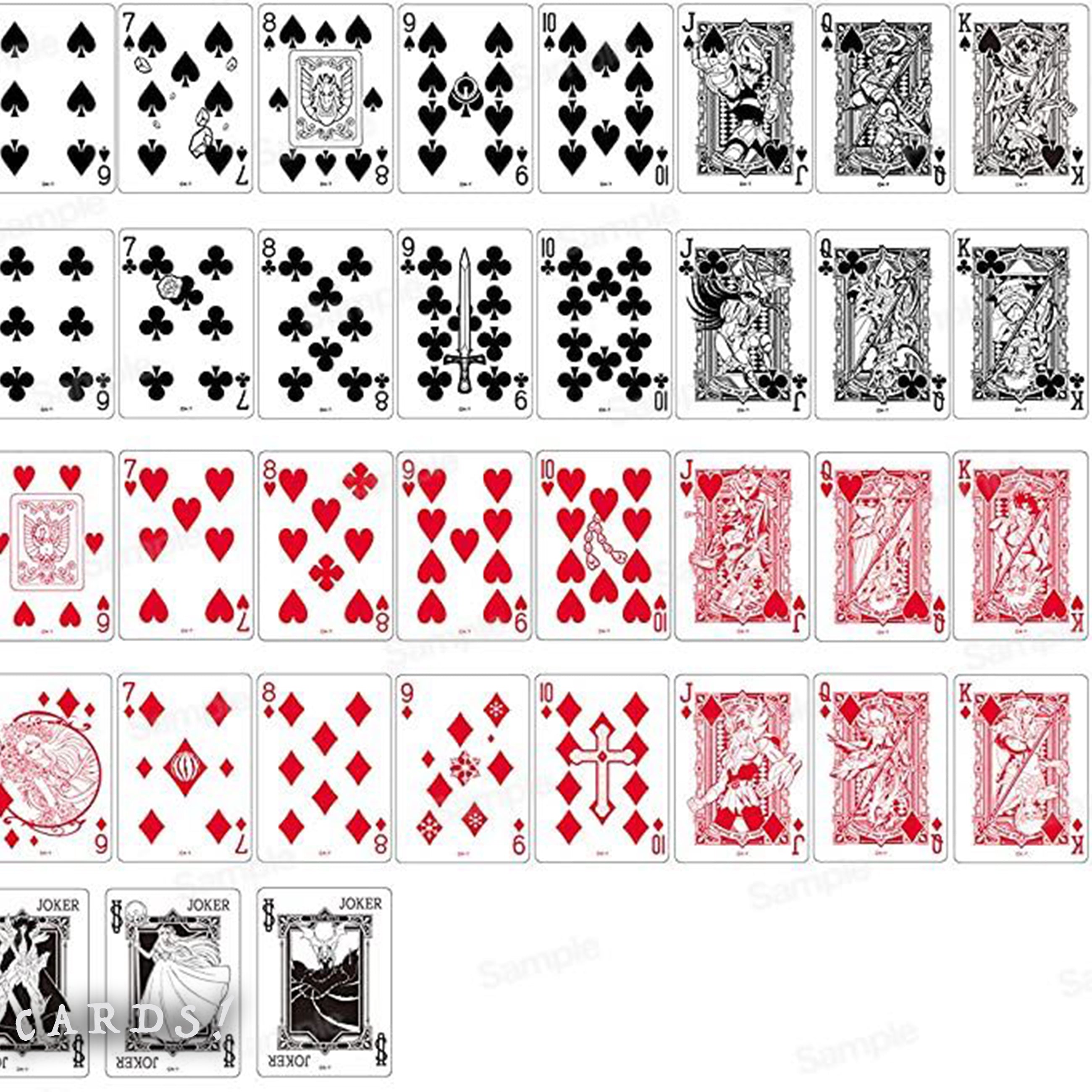 バイシクル聖闘士星矢トランプ – The Lanes HK