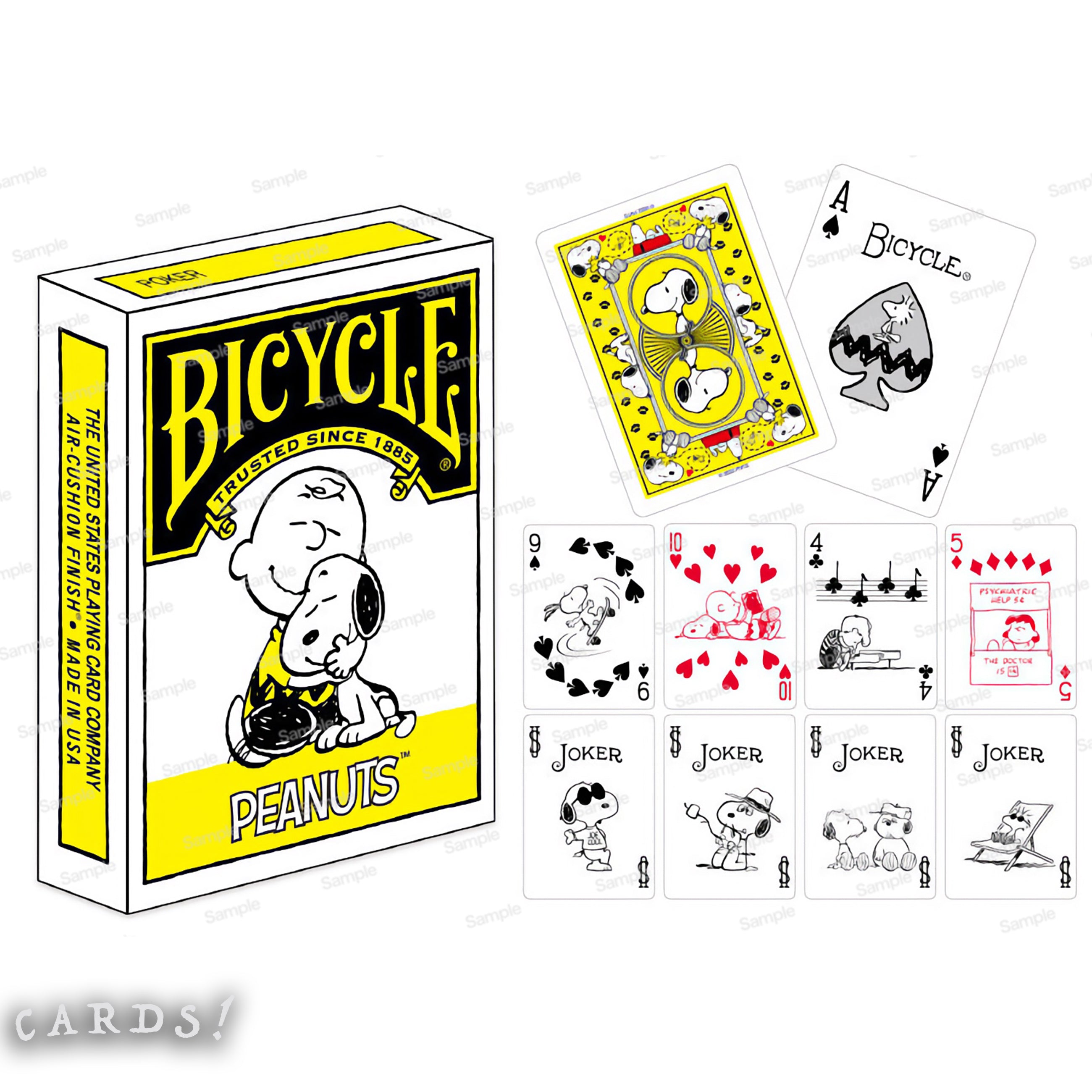 Bicycle Peanuts Playing Cards – The Lanes HK