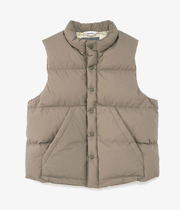 DIGAWEL/F/CE×DIGAWEL PUFFER VEST (SAGE GREEN)