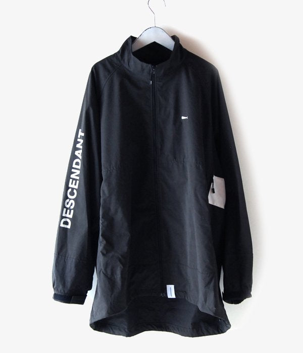 DESCENDANT/TERRACE NYLON JACKET (BLACK)