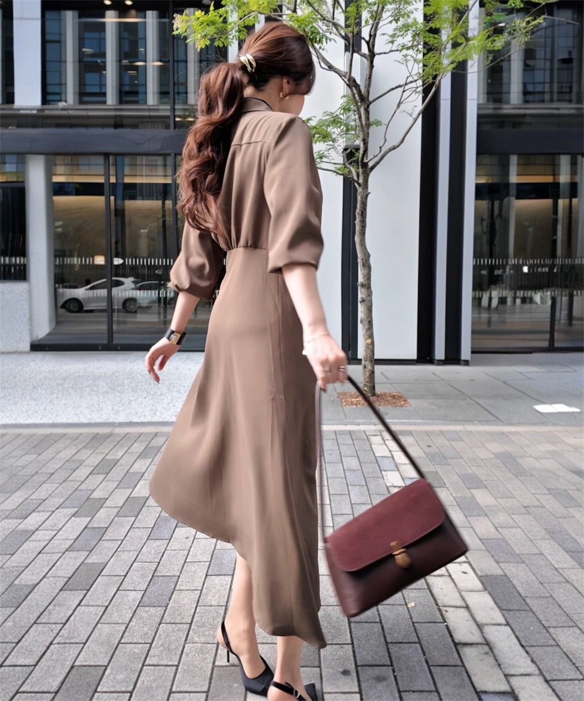 ウェストベルトシャツワンピース | THEODORIC.dy公式通販 | セオ