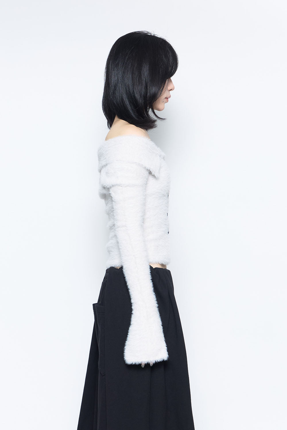 THEREDTHREAD / ザレッドスレッド】S fluffy knit tops
