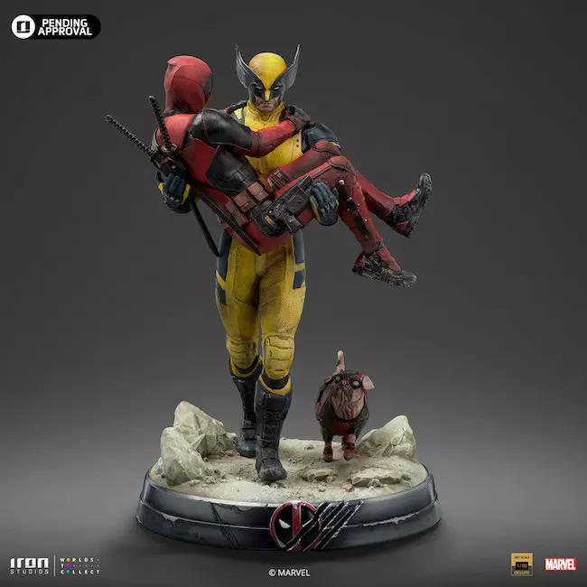 ウルヴァリンがデッドプールをお姫様抱っこ、『デッドプール