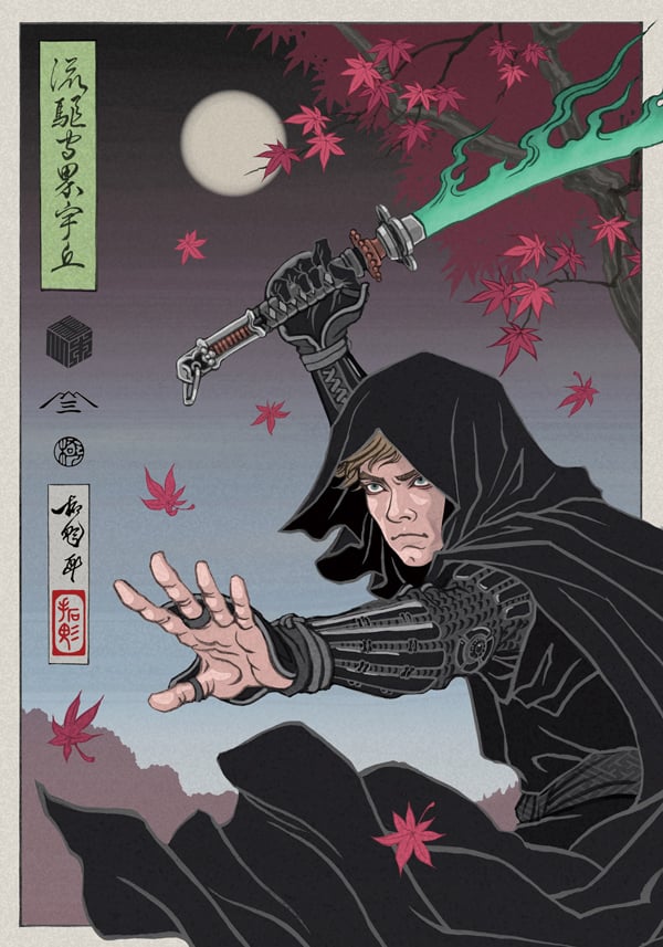 スター・ウォーズ セレブレーション ジャパン2025』浮世絵バッジアート