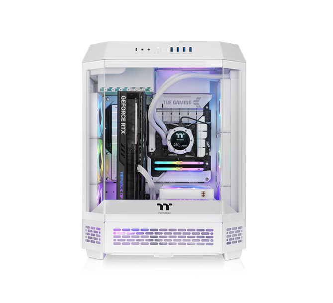 The Tower 600 Snow Mid Tower Chassis