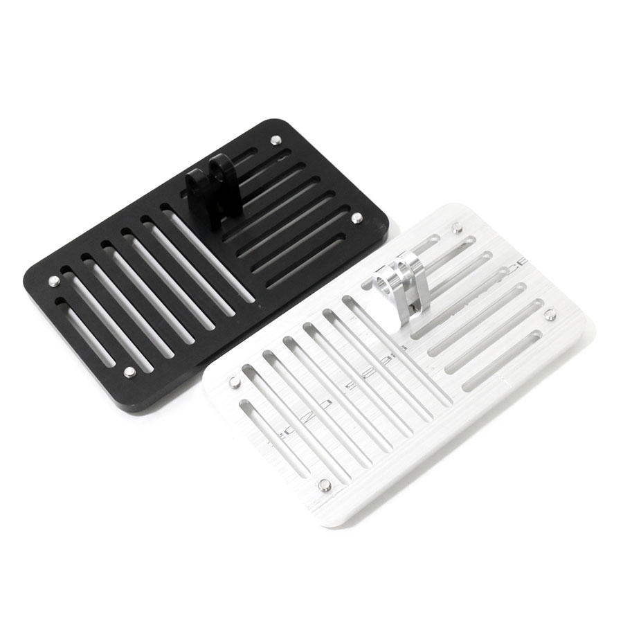 TRS Ruckus / Zoomer Ultimate License Plate Frame - Raw or Black