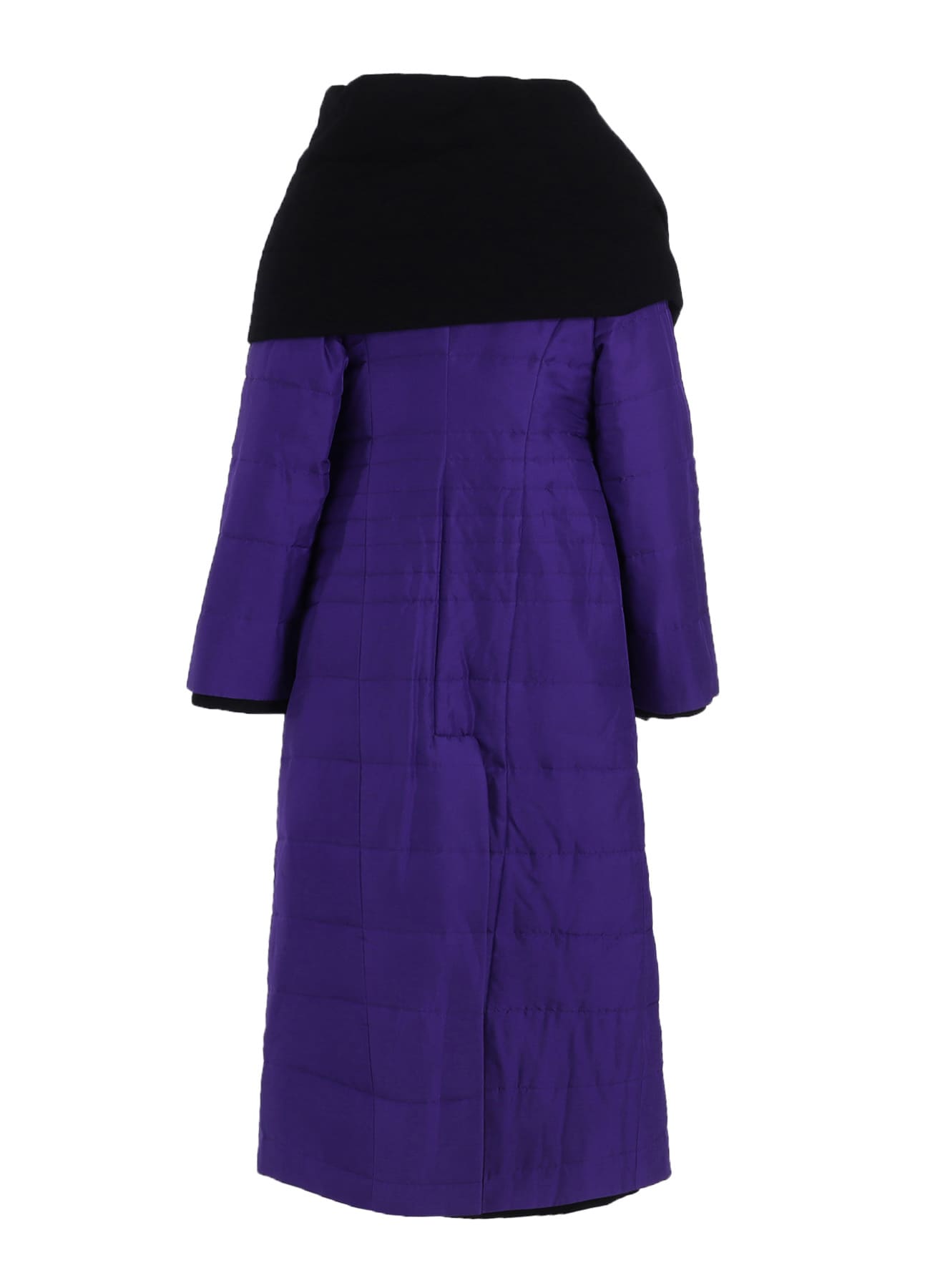 WOOL VIYELLA REVERSIBLE STOLE D COAT(XS Black): Yohji Yamamoto