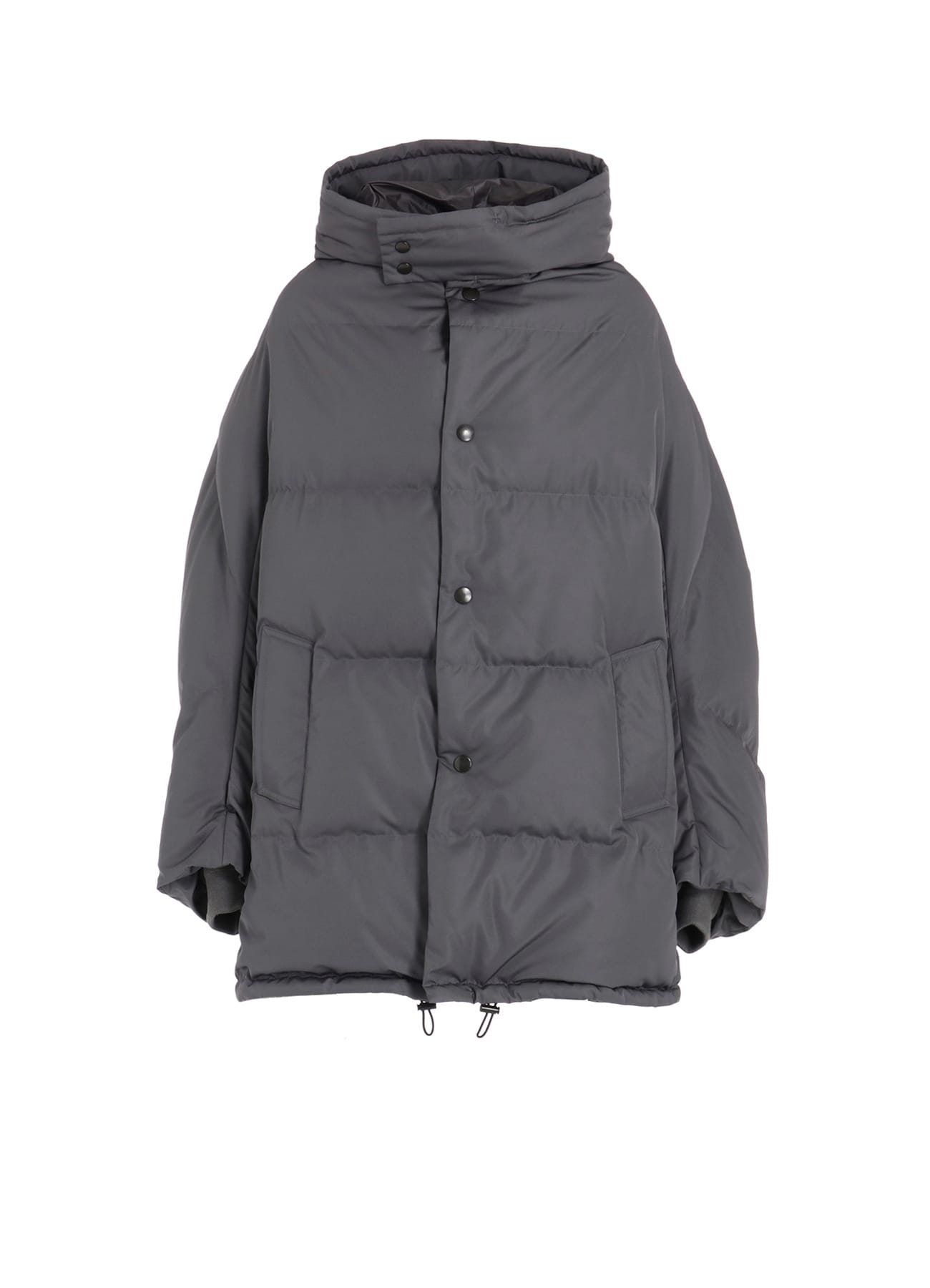DOWN HOODED JACKET(XS Grey): Y's｜THE SHOP YOHJI YAMAMOTO