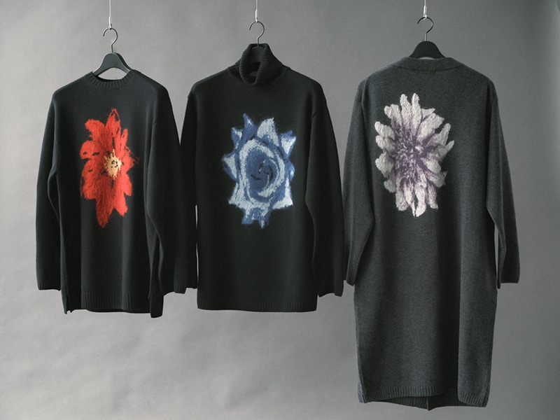 Yohji Yamamoto POUR HOMME - Floral Patterned Knits -: ｜THE SHOP