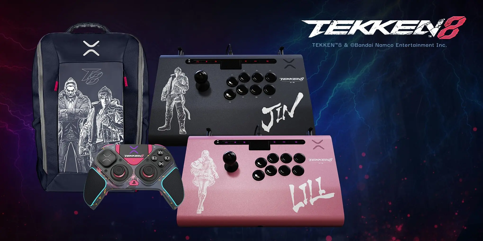 PDP Launches TEKKEN 8 Victrix Pro FS Arcade Fight Sticks
