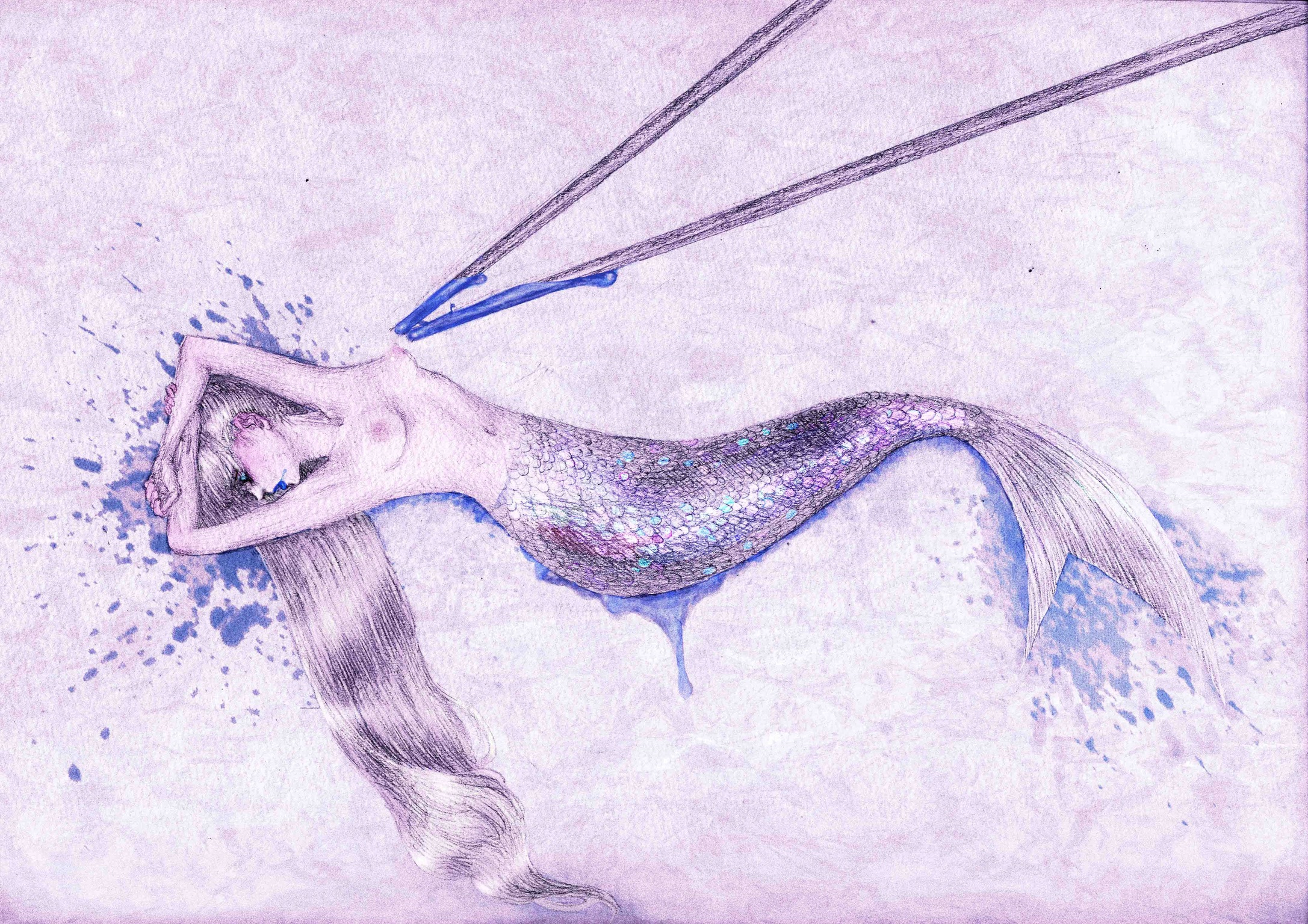 人魚姫の味 | tigerfly ｜インテリア絵画 アートの専門通販