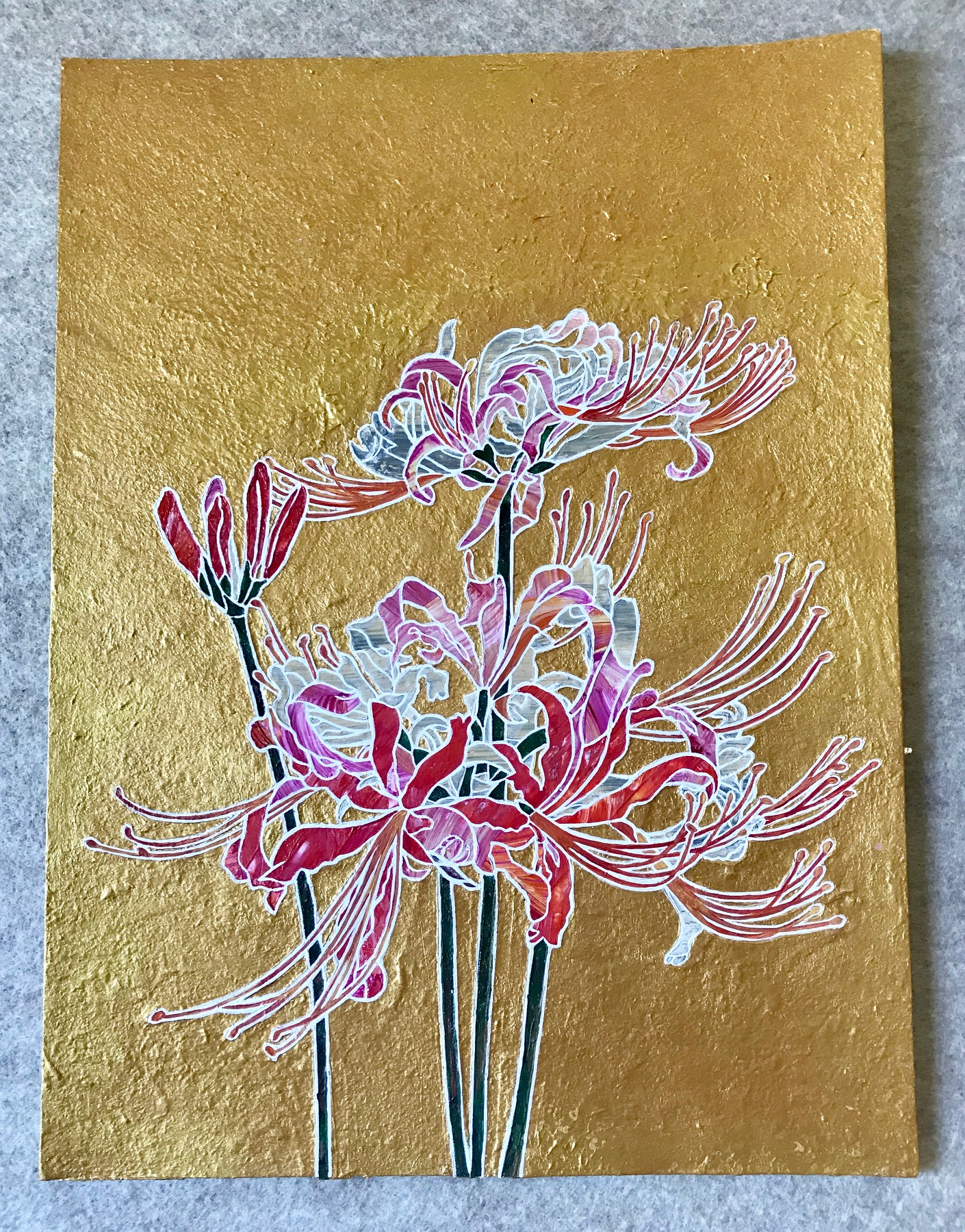 曼珠沙華 | Yukiyo ｜インテリア絵画 アートの専門通販 thisisgallery