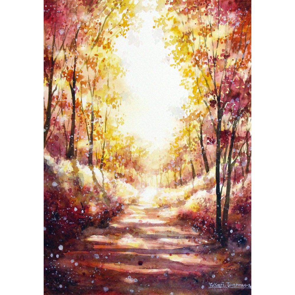 秋麗の輝き | Yukari.Tanemura ｜インテリア絵画 アートの専門通販