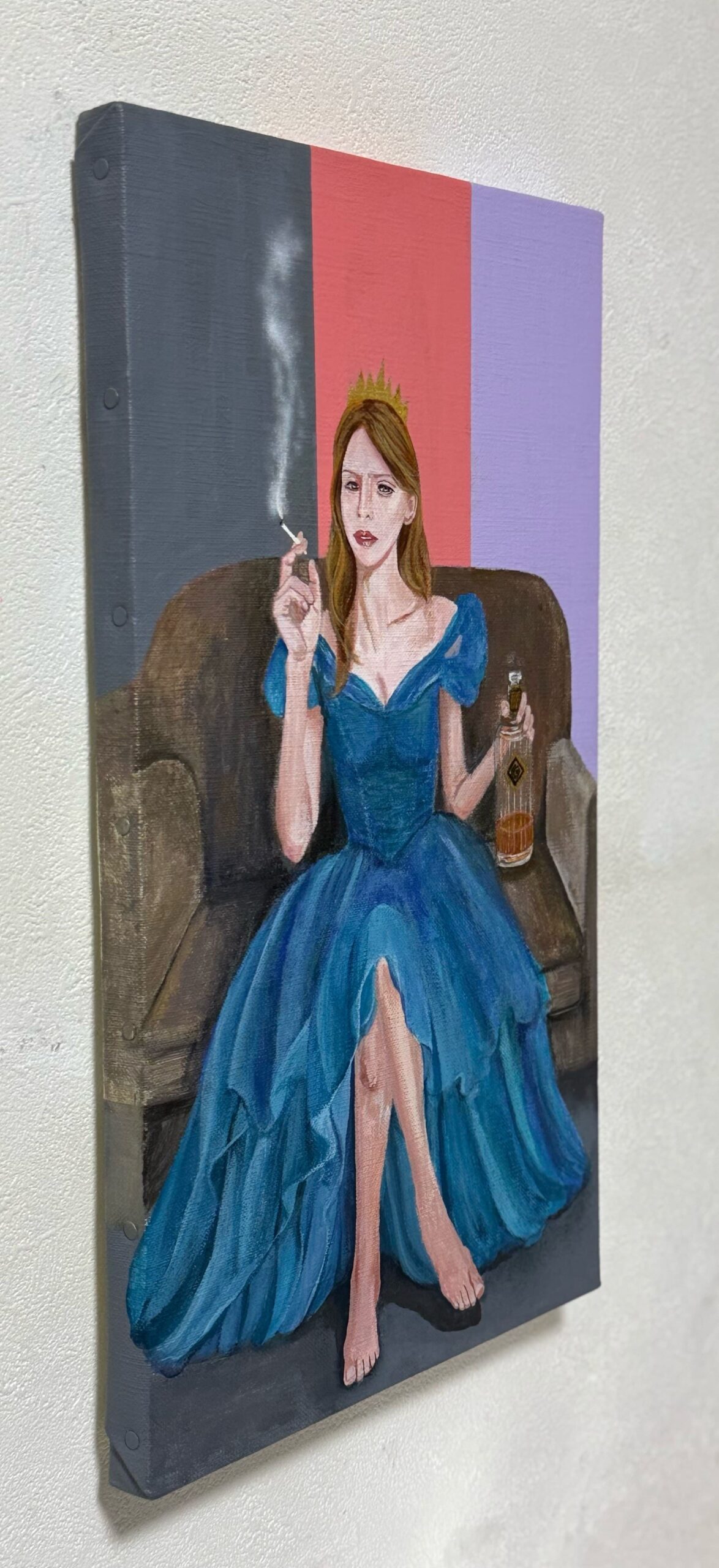 やさぐれプリンセス | 彩峯サユミ ｜インテリア絵画 アートの専門通販