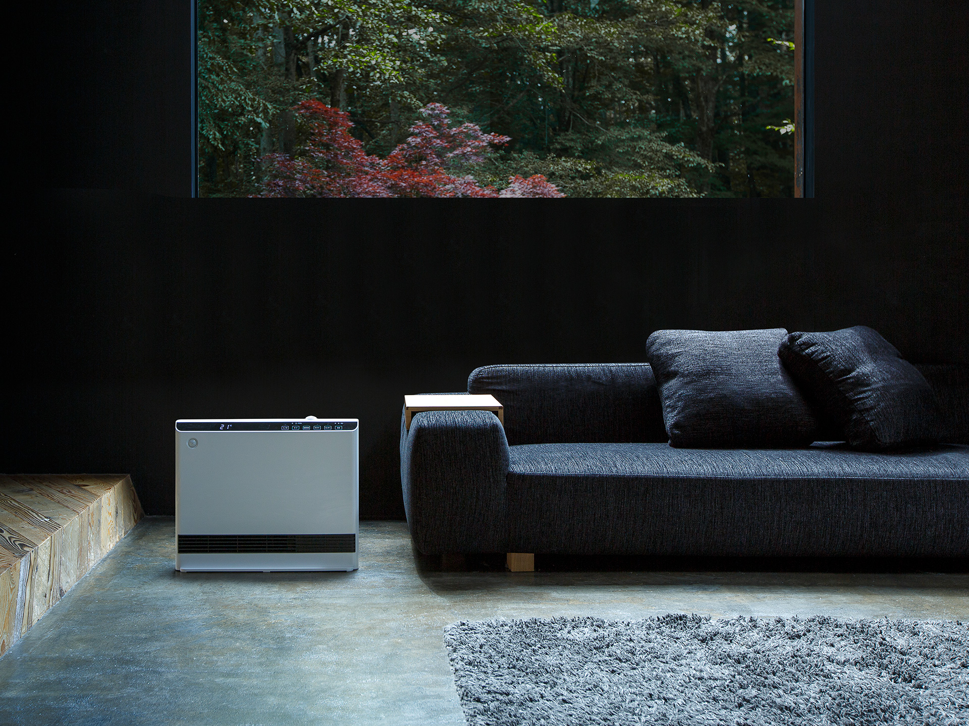 MAXIM WIDE HEAT（人感/室温センサー付 大風量加湿パネルセラミック