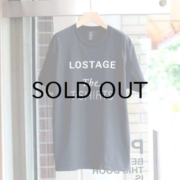 LOSTAGE / THE T-SHIRT (BLACK) - THROAT RECORDS