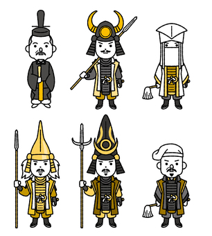 戦国大名イラスト｜無料イラスト・フリー素材なら「イラストAC」