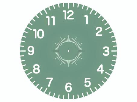 時計 針なし clock カラーイラスト - No: 23537038｜無料イラスト