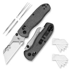 Uti BEAR 2 - 2.74 inch SK5 & 5Cr15 Micarta V3619JA7-Kizer