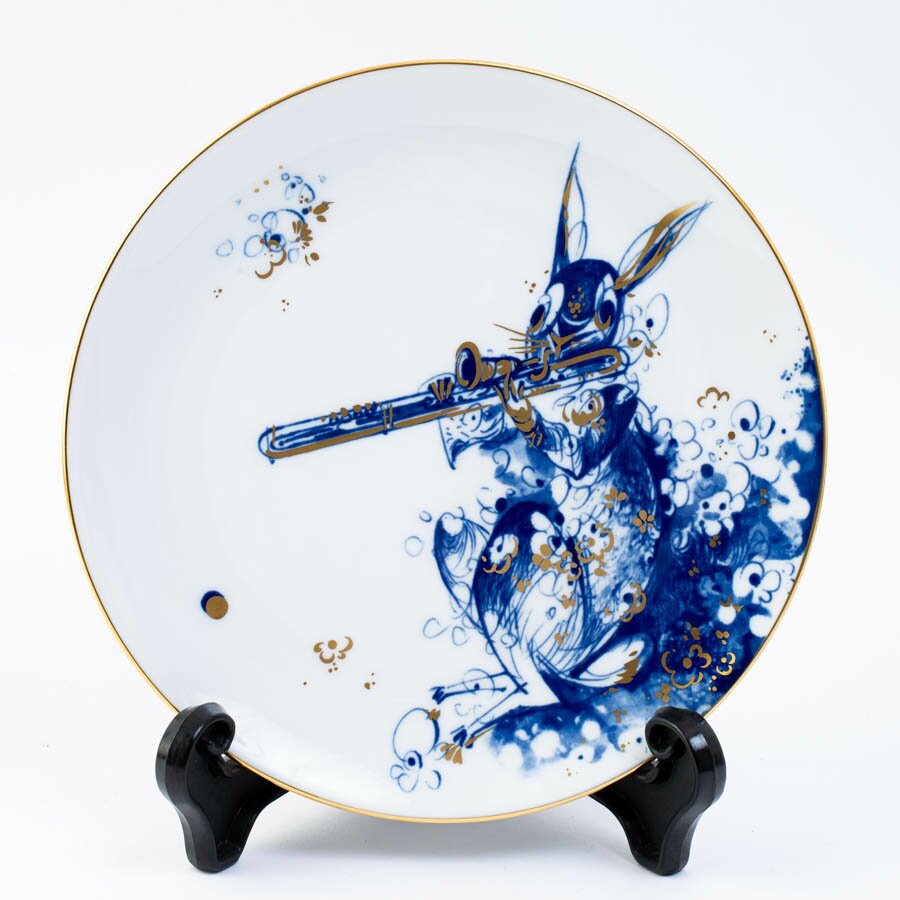 マイセンメモリアルプレート2008「小鳥がみんな」美品 美品 Meissen