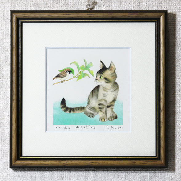 楽天市場】猫 額絵の通販