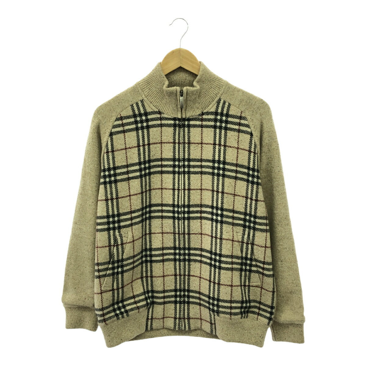 楽天市場】バーバリー ジップアップニットの通販