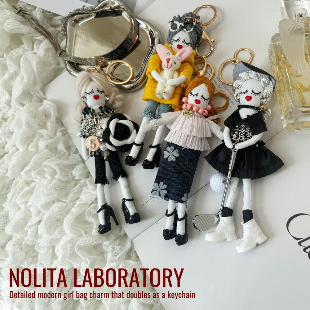 楽天市場】バッグチャーム ドールの通販