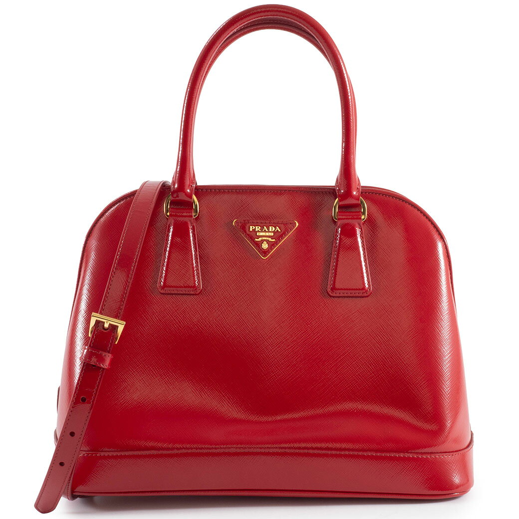 楽天市場】プラダ サフィアーノ バッグ レッドの通販