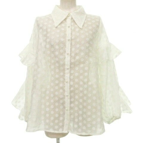 楽天市場】オーガンジー（シャツ・ブラウス｜トップス）：レディース