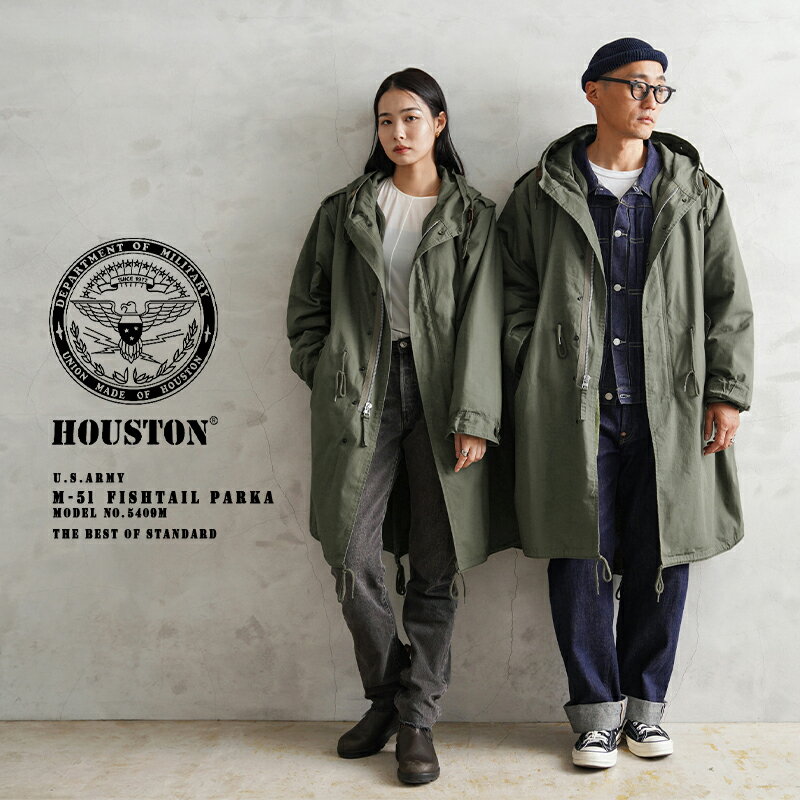楽天市場】houston m－65 モッズコートの通販