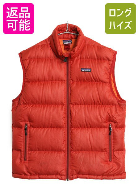 楽天市場】パタゴニア ダウンベスト（カラーレッド）（メンズ