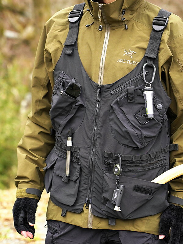 ROOT CO ルートコー grn ジーアールエヌ アウトドア ベスト メンズ