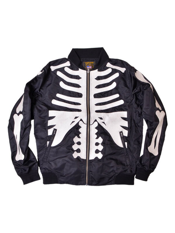 VANSON バンソン ジャケット レディース メンズ スカル ボーン