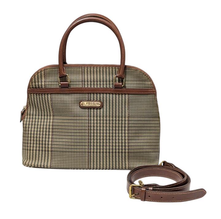 楽天市場】千鳥格子（ブランドラルフローレン）（レディースバッグ