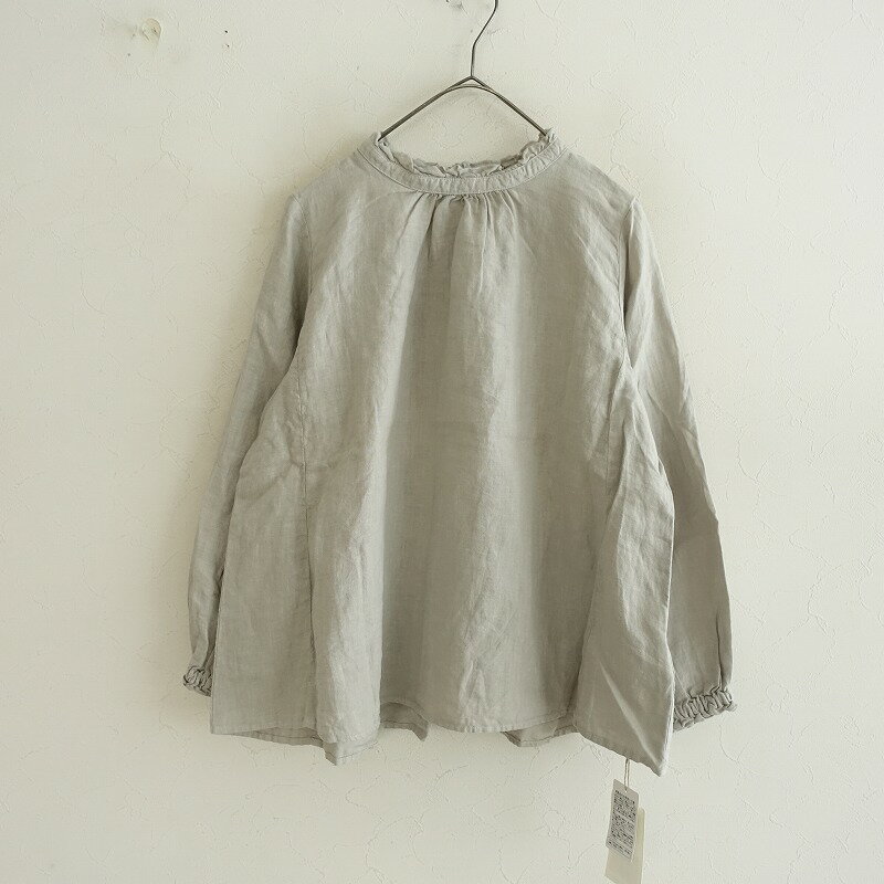 楽天市場】nest robe リネンスタンドフリルブラウスの通販
