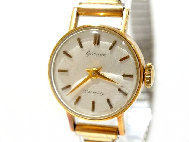 間*さ様 K18 GENERAL 17 JEWELS スイス製 レディース時計 間*さ様 K18