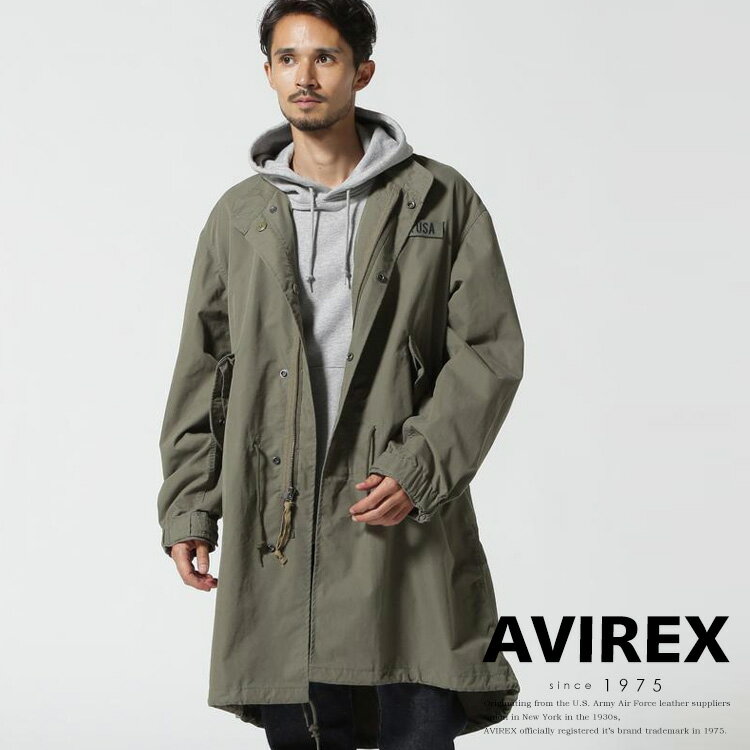楽天市場】アヴィレックス avirex モッズコートの通販