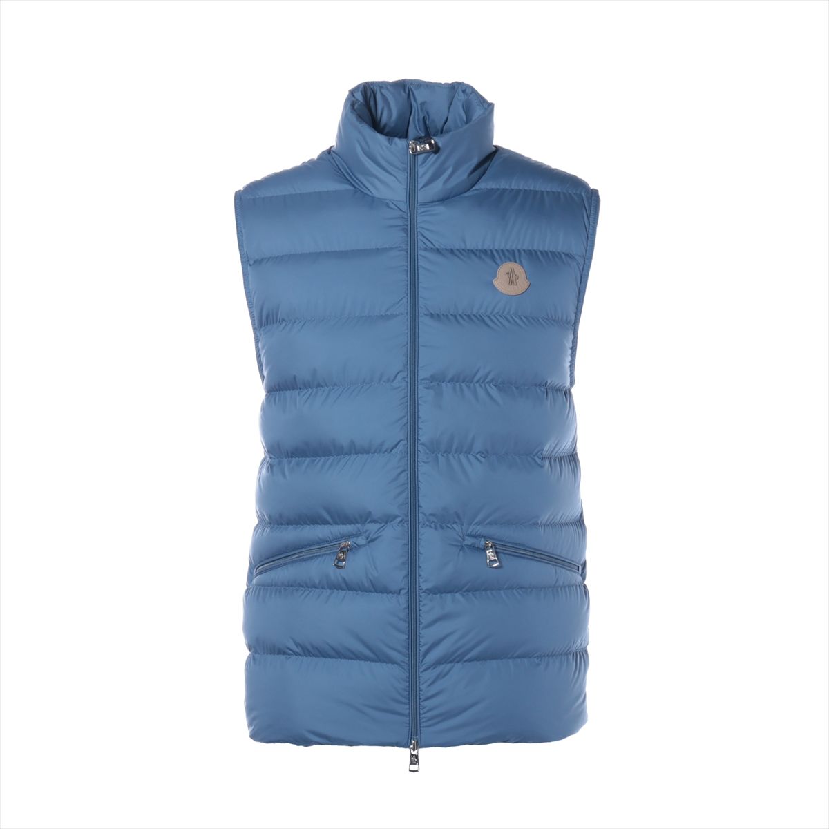 楽天市場】モンクレール ダウンベスト ブルーの通販