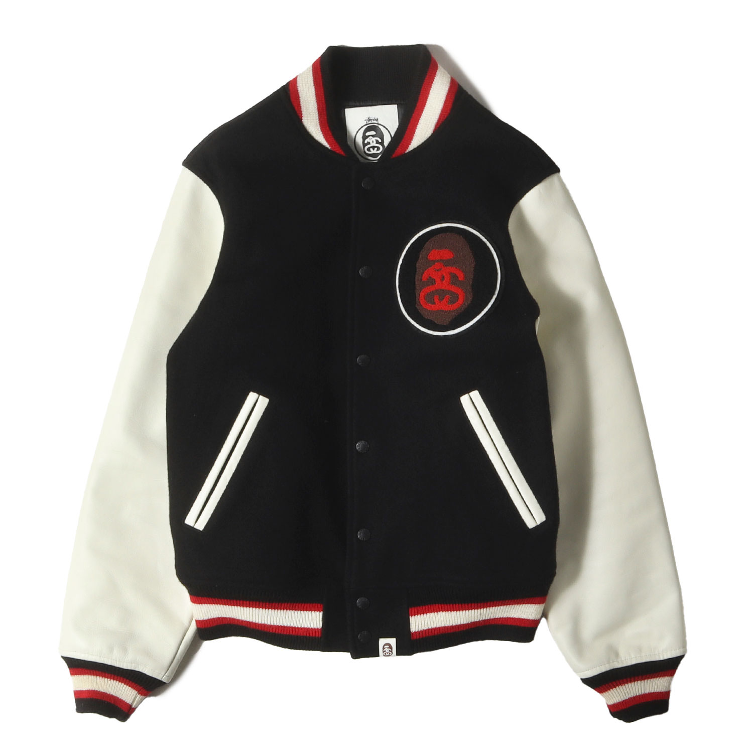 楽天市場】APE スタジャン（ブランドア ベイシング エイプ）（メンズ