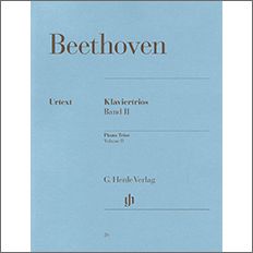 楽天市場】ベートーヴェン ピアノ三重奏曲第2巻 ヘンレ社の通販