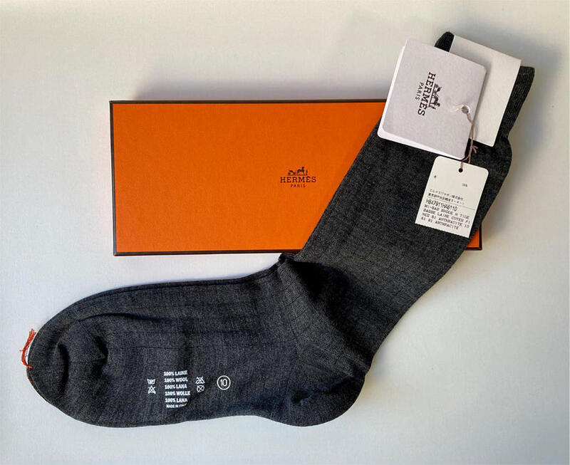 箱付き新品未使用 HERMES ソックス 4足セット 箱付き新品未使用
