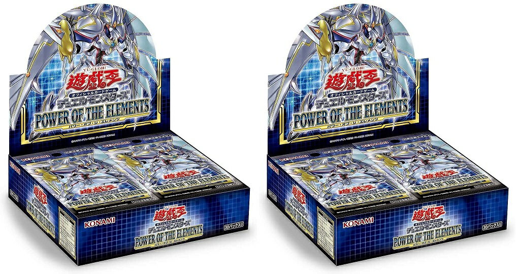 初回限定版】6BOX 遊戯王 パワーオブジエレメンツ 【プラスワン】 初回