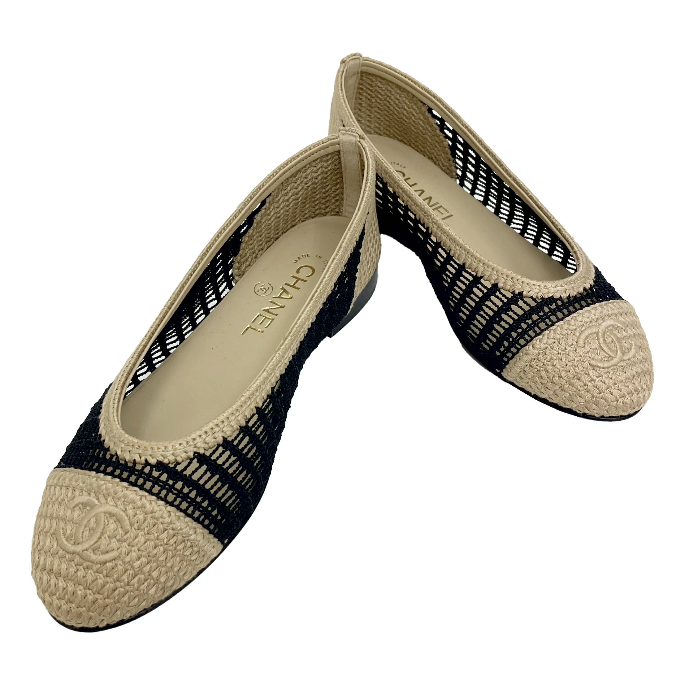 楽天市場】chanel フラットシューズ 37の通販